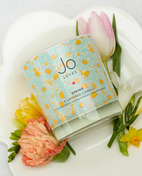 Jo Loves Spring A Layered candle